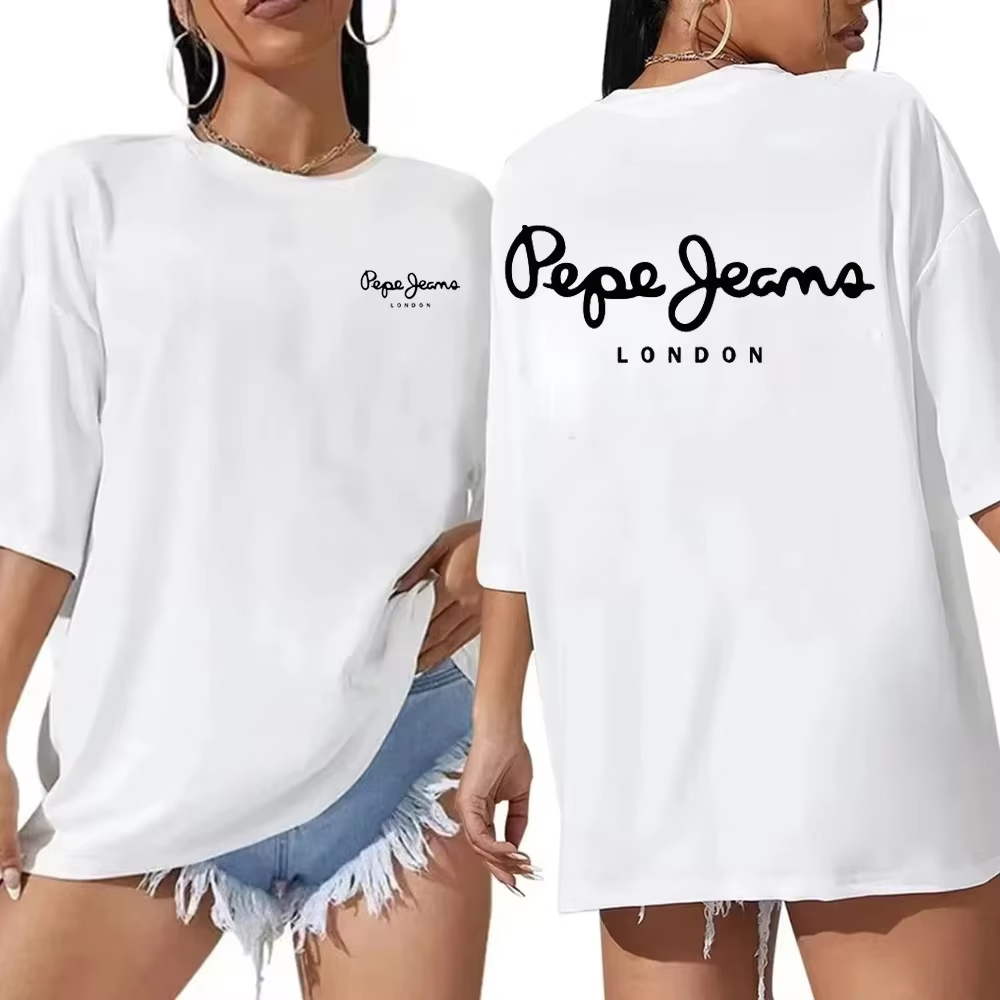Streetwear Brands London - Pepe Jeans London, dames-T-shirt met korte