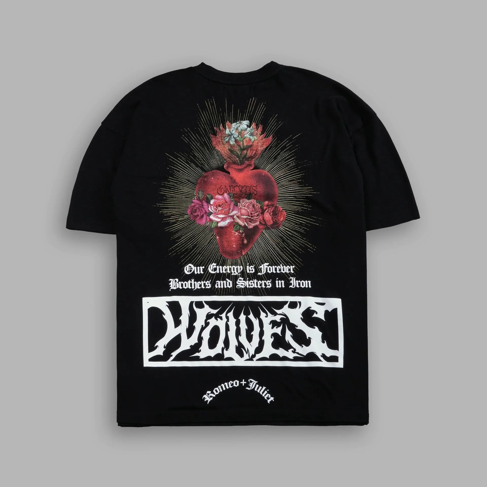 Streetwear Brand Heart - WOLVES CLUB Co-branded Klassieke Mannen Vrouwen