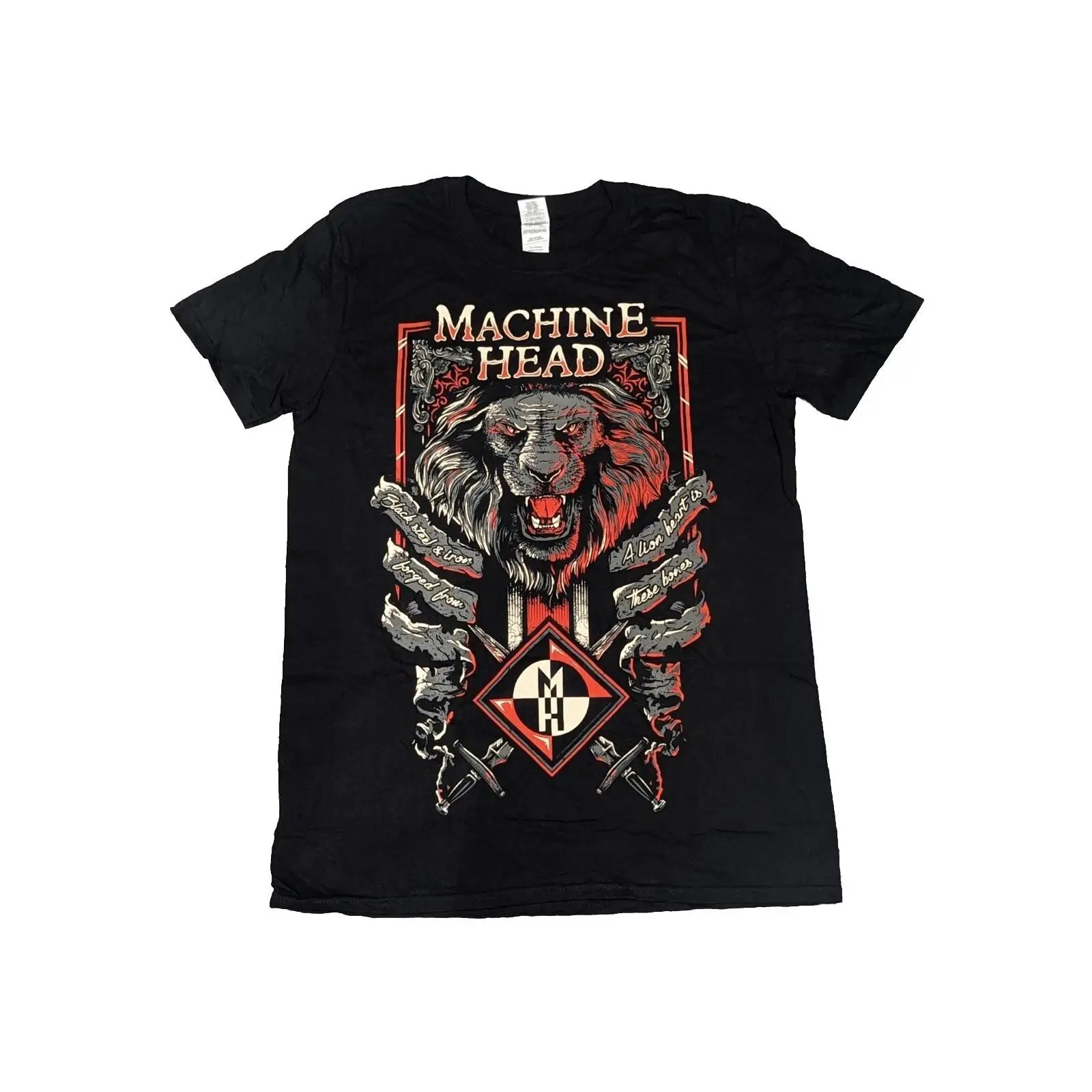 MACHINE HEAD Lion Heart T-SHIR - Streetwear Brand Heart recensie en prijs