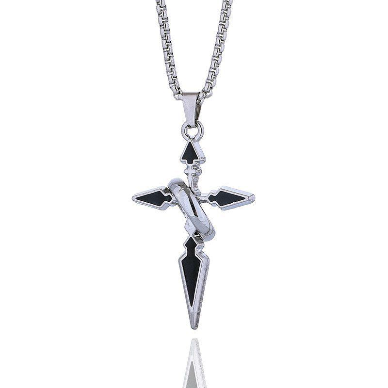 Trendy merk kruis hanger ketti - Streetwear Brand Jewelry recensie en prijs