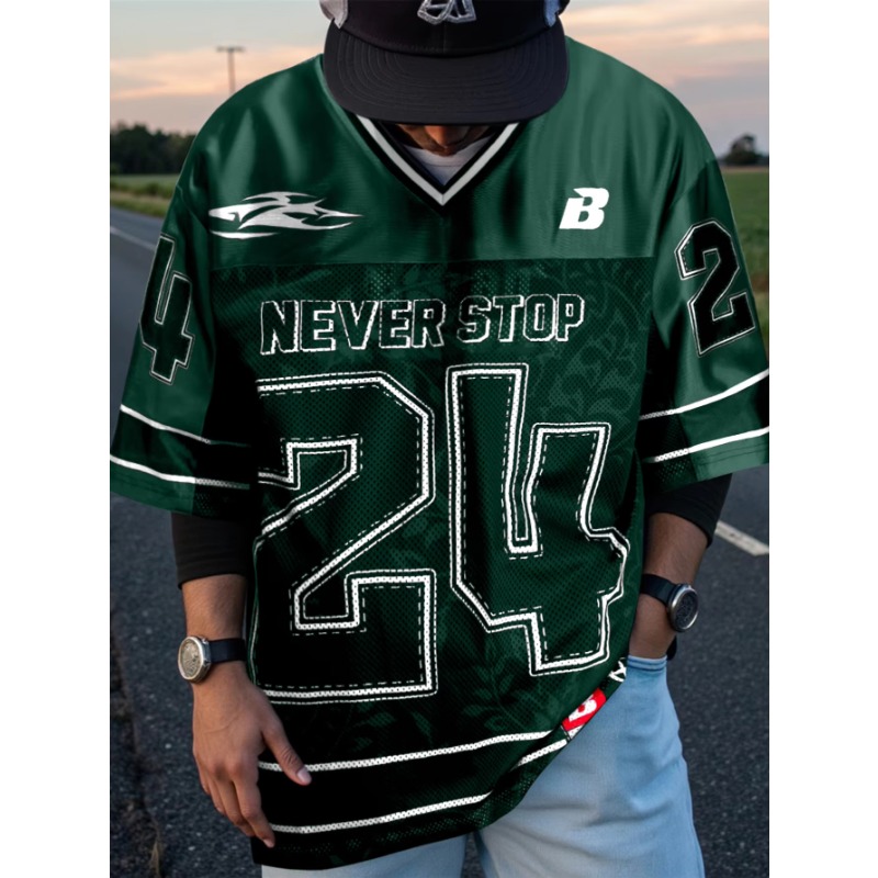 2026 Zomer Vintage Heren Overs - Streetwear Brand Football Jersey recensie en prijs