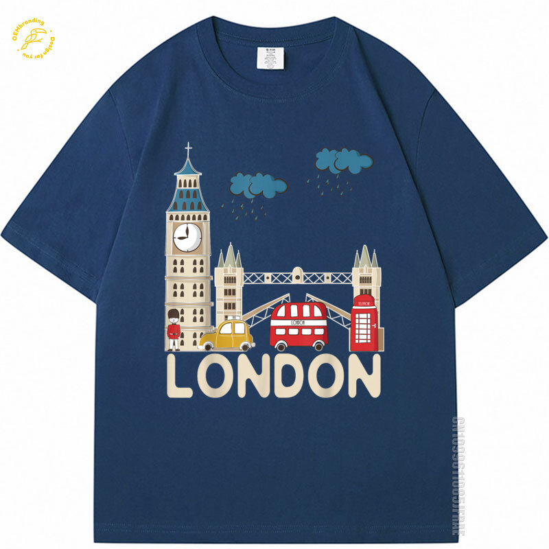 Regenachtige Londen T-shirt Le - Streetwear Brands London recensie en prijs