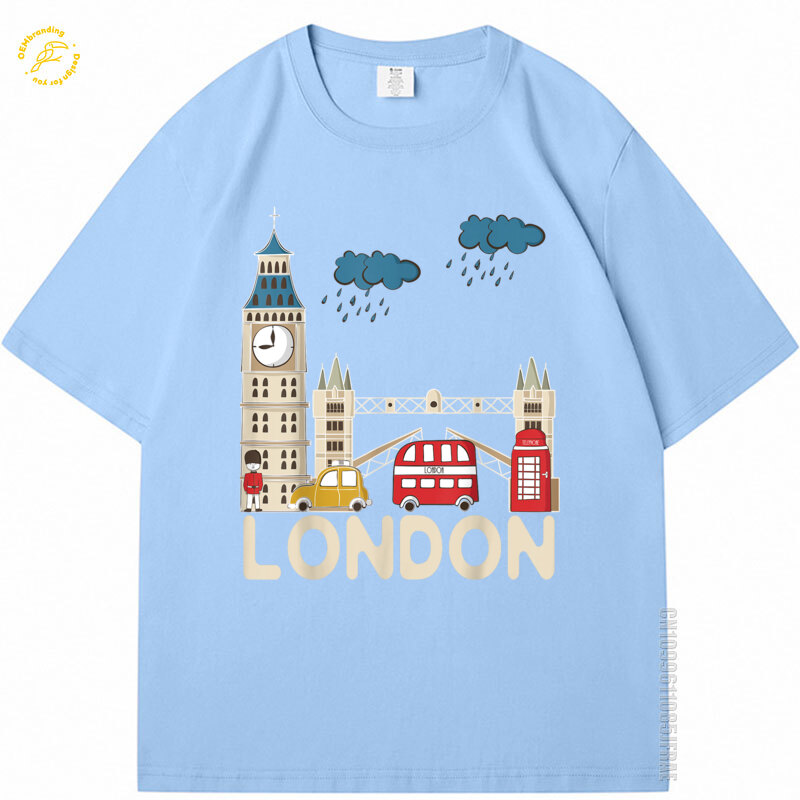 Regenachtige Londen T-shirt Le - Streetwear Brands London recensie en prijs