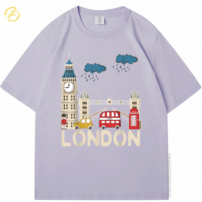Regenachtige Londen T-shirt Le - Streetwear Brands London recensie en prijs