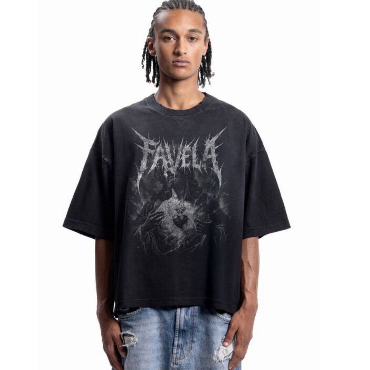 Sacred Heart Metal Font Street - Streetwear Brand Heart recensie en prijs