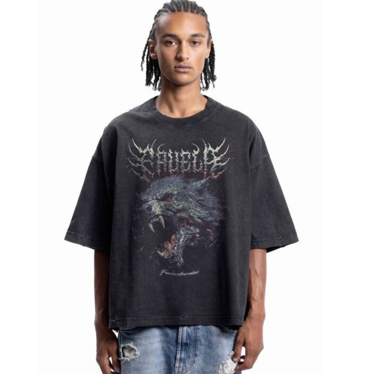 Sacred Heart Metal Font Street - Streetwear Brand Heart recensie en prijs