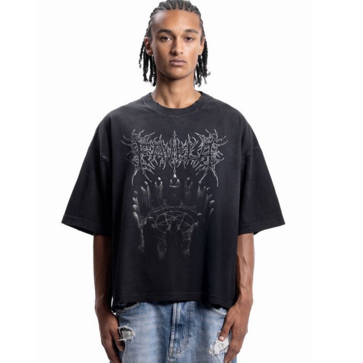 Sacred Heart Metal Font Street - Streetwear Brand Heart recensie en prijs