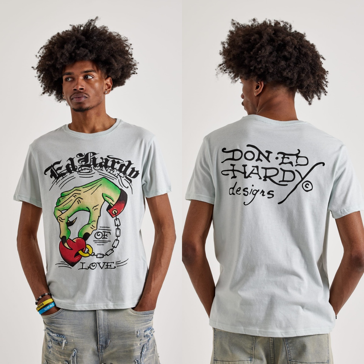Heart Hand Ed Retro Tattoo Art - Streetwear Brand Heart recensie en prijs